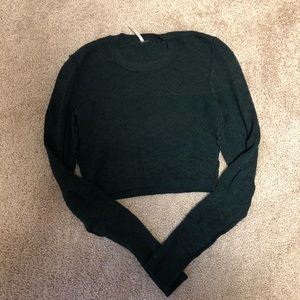 Cropped free-people sweater